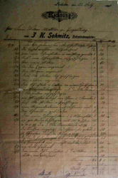 Alte Rechnung